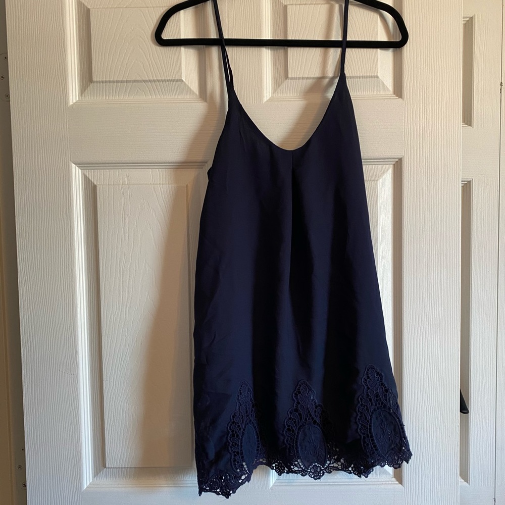 Navy blue dress